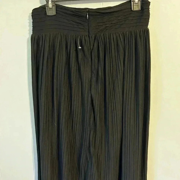 Women’s size large Ashley Blue accordion style‎ skirt.NwT. Black - Picture 7 of 8